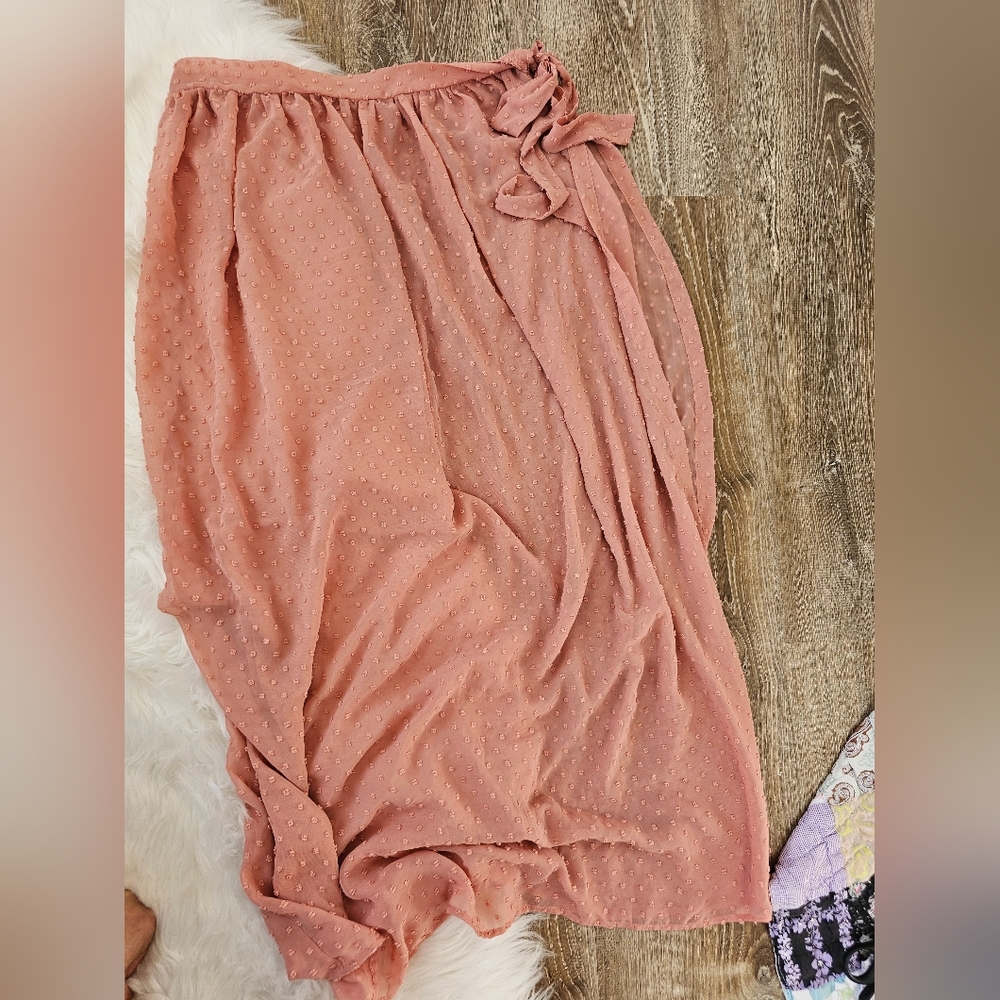 Swimsuit cover up skirt one size